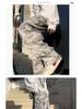 Herren Graue Camo Weitbeinige Sommer Hip-Hop Freizeit Hose