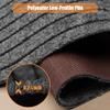 Caravan Outdoor Step Snow Resistant Mat Non-slip Door Mat Solid Color Striped Kitchen Carpet Floor Mat Easy To Clean for Kitchen
