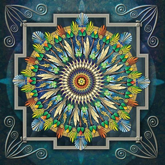 5D Diamond Painting Mandala Embroidery Flower Mosaic abstract Full Square Cross Stitch Picture Rhinestones Home Decor