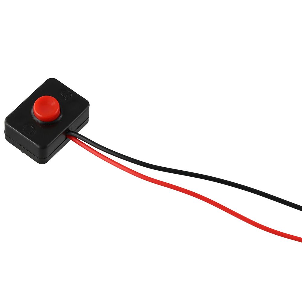 2pcs switch 12V Mini Momentary Switch 24V Car Modification Push Button Surface Mount Easy to Install Switch With Adhesive Car