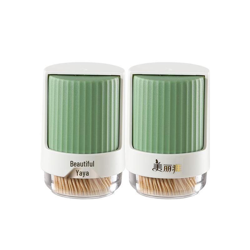 Meiliya Bamboo Toothpicks, 600 Count with Portable Can