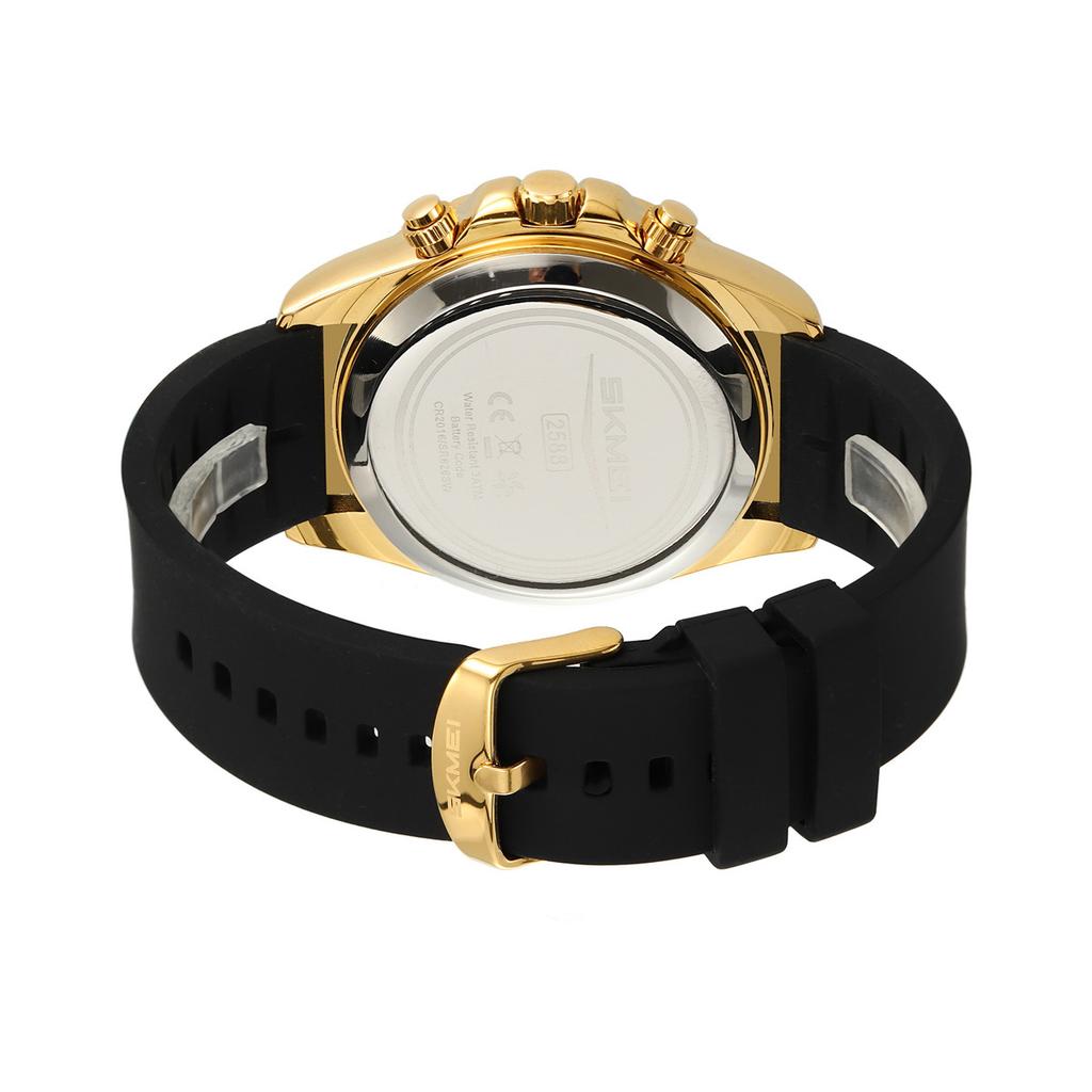 Men's business silicone tape watch multi-functional luminous waterproof electronic watch manufacturer