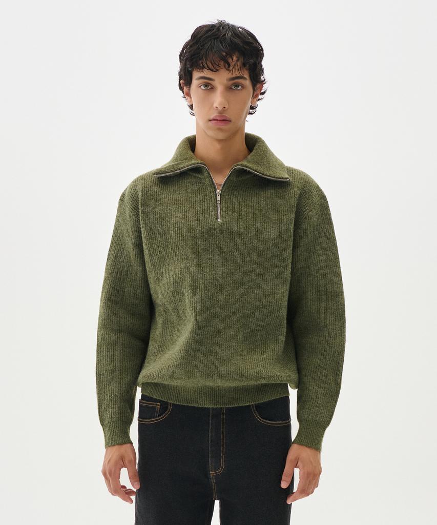 TRADCLUB Half-Zip Knit (5 Colors) (Type B)