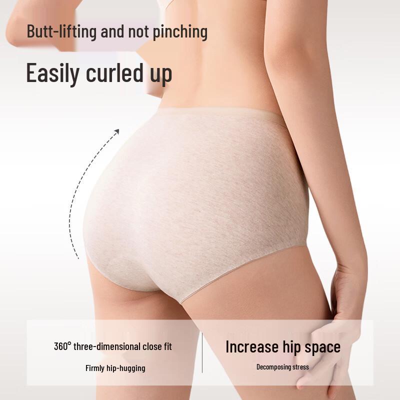 Urban Beauty Women's 3-Pack Cotton Briefs