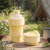 Reusable Foldable Ice Ball Cup Collapsible Ice Mold Drink Cup Ice Maker Collapsible Cup  Travel