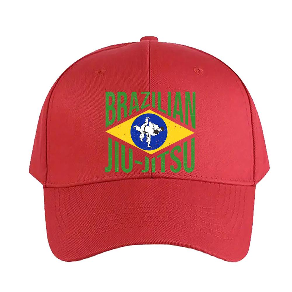 Brazilian JiuJitsu BJJ gift for martial arts lovers Caps Summer Adult Baseball Cap Adjustable with Curved Brim Duckbill Hat