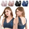 Damen Spitzen Sexy Sport-BH Atmungsaktiv Elastisch Push-Up Yoga Fitness Top Für Ultimativem Komfort