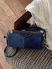 Women's 2026 Versatile Denim Cylinder Bag - Crossbody & Single-Shoulder