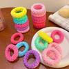 Sweet Colorful Color Hair Ties Durable High Ponytail Elastic Band High Elastic Rubber Band Versatile Hair Accessory
