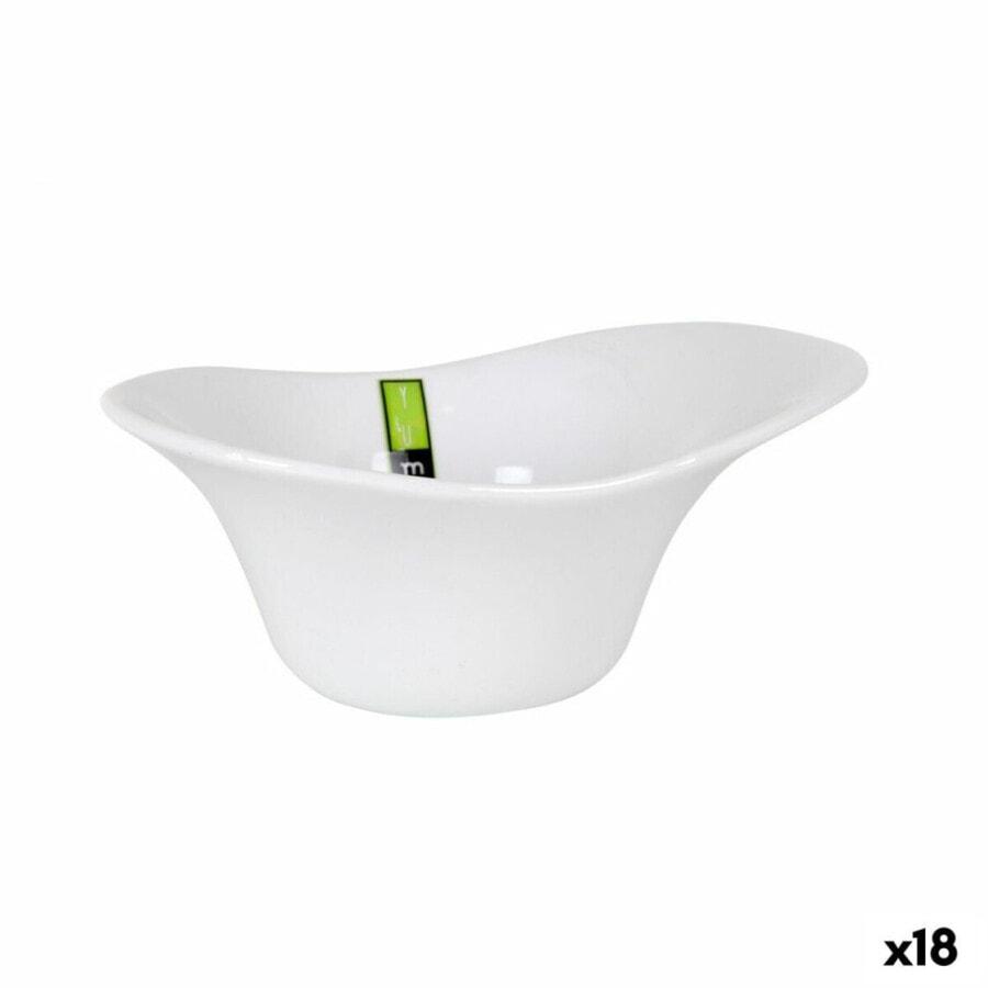 

Блюдо La Mediterranea Yummy Белое 18,4 х 13 х 7,3 см (18 штук) - La Mediterranea