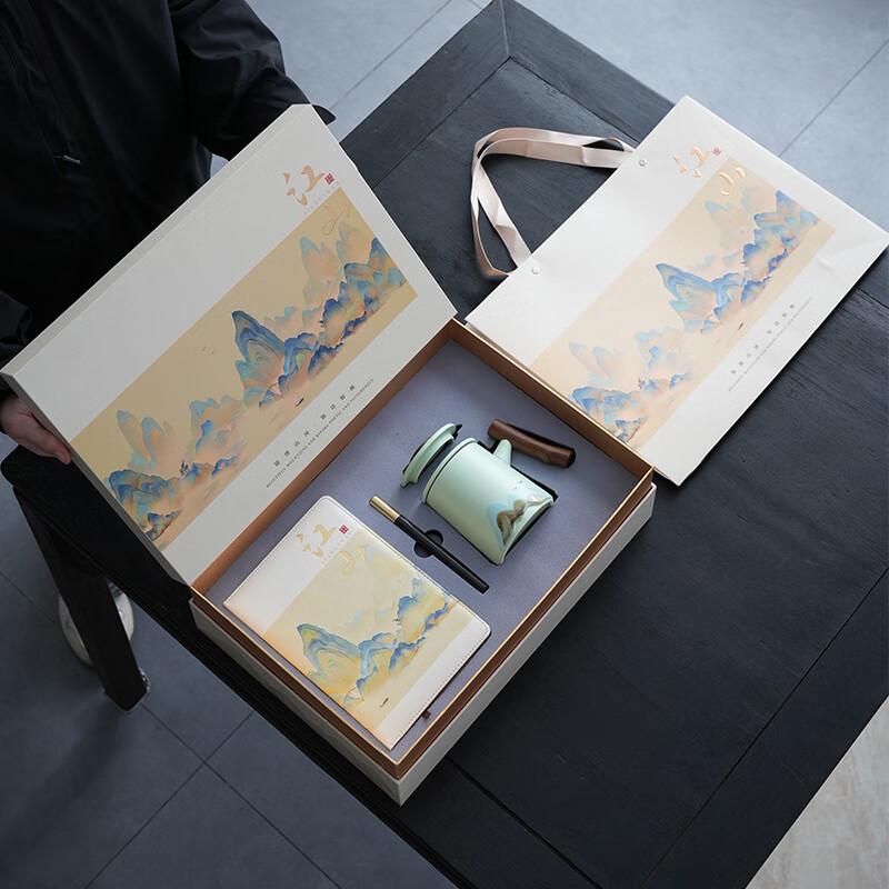 

Ceramic Mug, A5 Notebook & Pen Business Gift Set