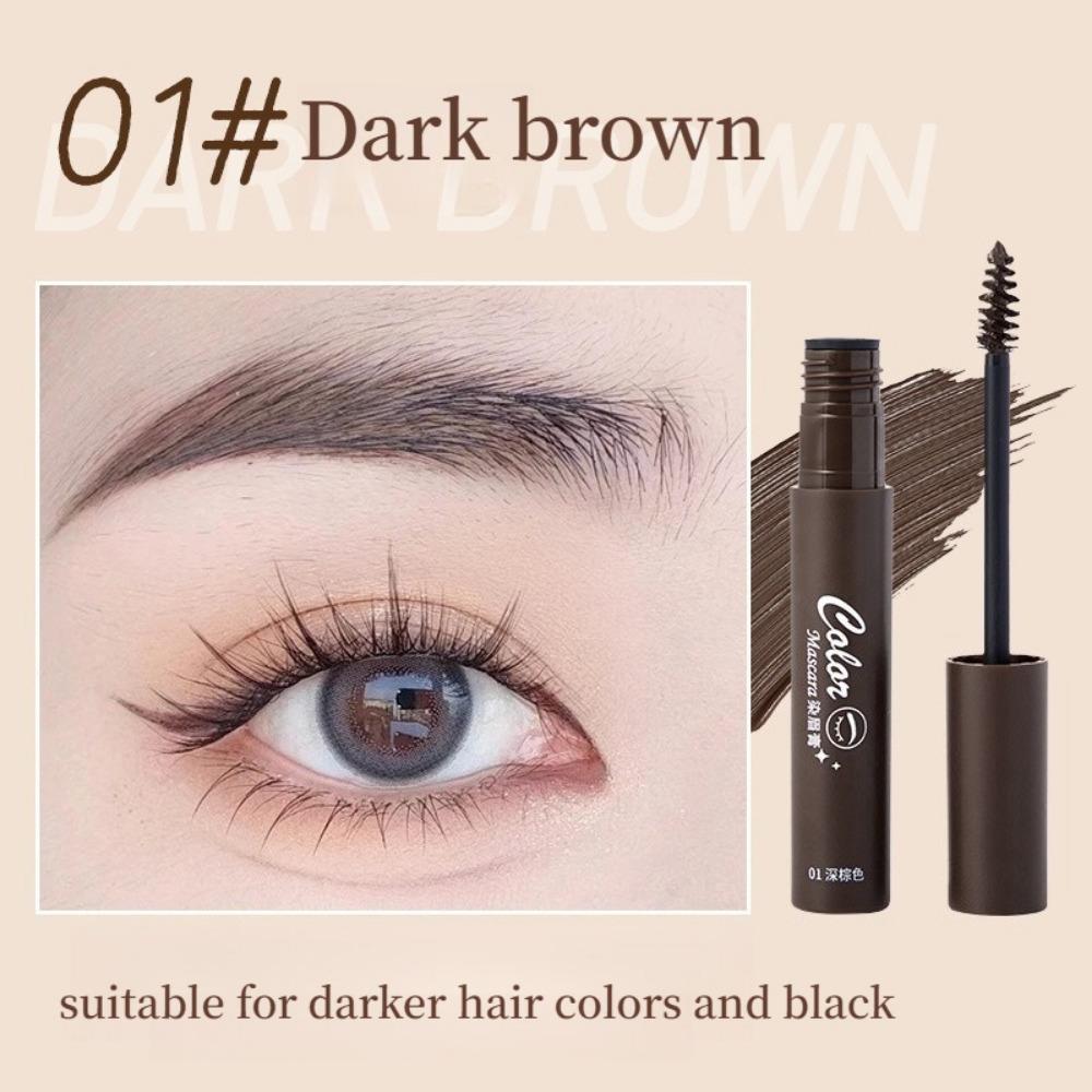 1PC Eyebrow Dye Cream, Makeup Setting Water-resistant and Sweat-resistant, Not Easy To Smudge, with Distinct Roots and Three-dimensional Wild Eyebrows
