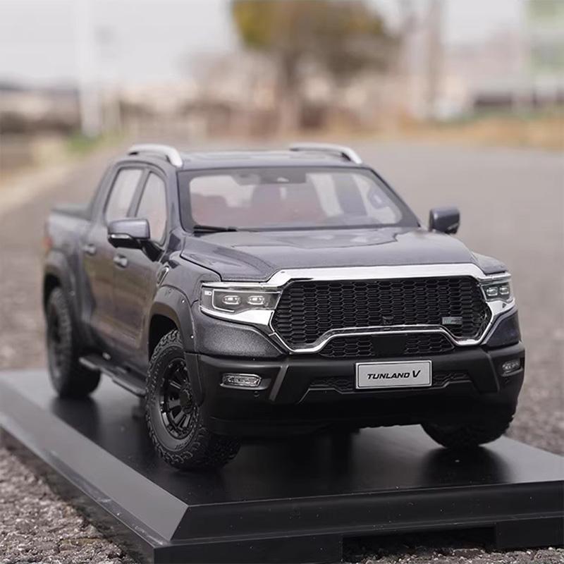 

1: 18 original FOTON TUNLAND V off-road vehicle pickup alloy simulation car model collection gift toy зелёный