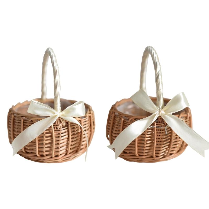 Traditional Handmade Willow Basket Versatile Usage as Flower Holder or Stylish Home Organizers Willow Storage Basket