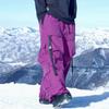 Xuexiang Violet 2026 Ski Pants: Men's Waterproof, Insulated, Heavy-Duty Snow Pants for Skiing and Snowboarding.