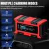 12V/24V 10A Smart Pulse Car & Motorcycle Battery Charger with Large Display