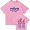 Maglietta Tour Neon Maglietta Tour Luke Combs 2026 T-shirt Maglietta in Cotone Double-sided Regalo per Fan di Musica High Street Abbigliamento Comodo