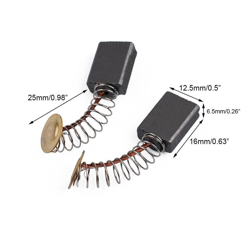 For Electric Motors Carbon Brushes Replacement Part 4pcs Accessories
