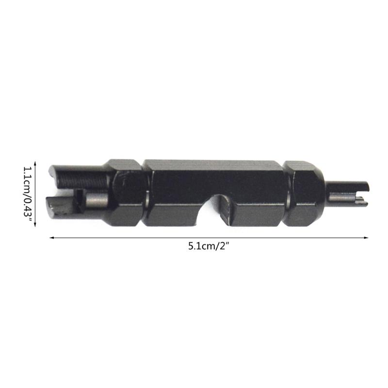 Valves Cores Remover Valves Extender Tire Repair Tool for Schrader and Presta Valves Easy Inner Tube Maintenances Tool