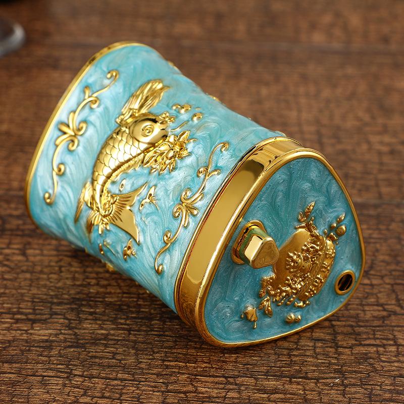 Retro Toothpick Holder Dispenser European Rose Flower Toothpick Dispenser Box for Kitchen Restaurant Toothpicks Home Decoration