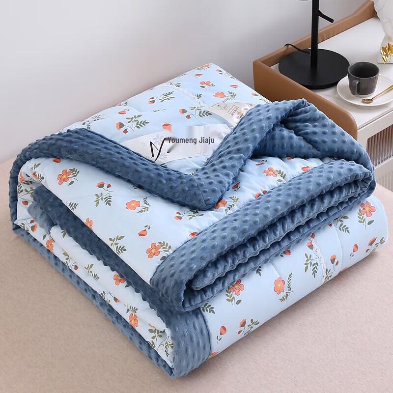Youmeng Jiaju Doppelseitige Ganzbaumwoll-Bubble-Steppdecke