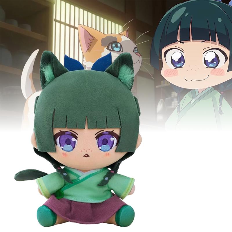 18CM Cartoon Anime The Apothecary Diaries Plush Toy Maomao Soft Cotton Hugging Pillow Cute Game Anime Figure Peripheral Kid Gift