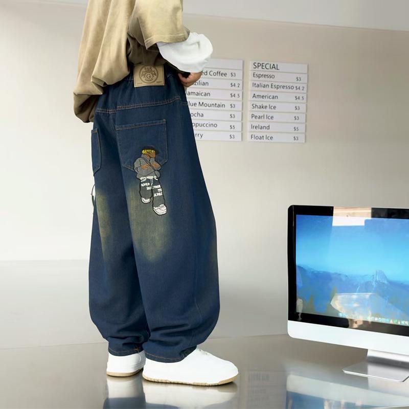 

Trendy Boys Casual Straight-Leg Jeans - Soft and Loose Fit for Spring and Autumn 120