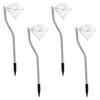 Color-Changing Solar-Powered Waterproof Outdoor Lawn Lamp for Garden and Courtyard