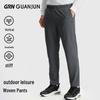 Guirenniao Men's Straight-Leg Athletic Casual Pants