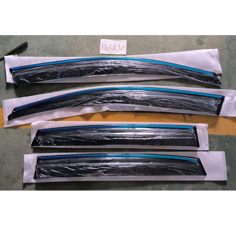 Honda CRV Rain & Sun Visors: Window Eyebrows & Door Rain Blocks
