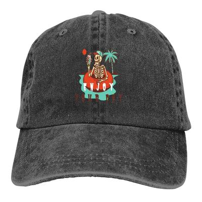 Enjoy Your Day Classic Baseball Cap Men Hats Women Visor Protection Snapback Mexican Skull Santa Muerte Caps