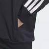 Adidas Men S 3S Regular Fit Double Knit Track Jacket Navy