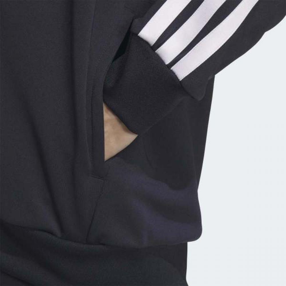 AdidaS Men S 3S Regular Fit Double Knit Track Jacket Navy