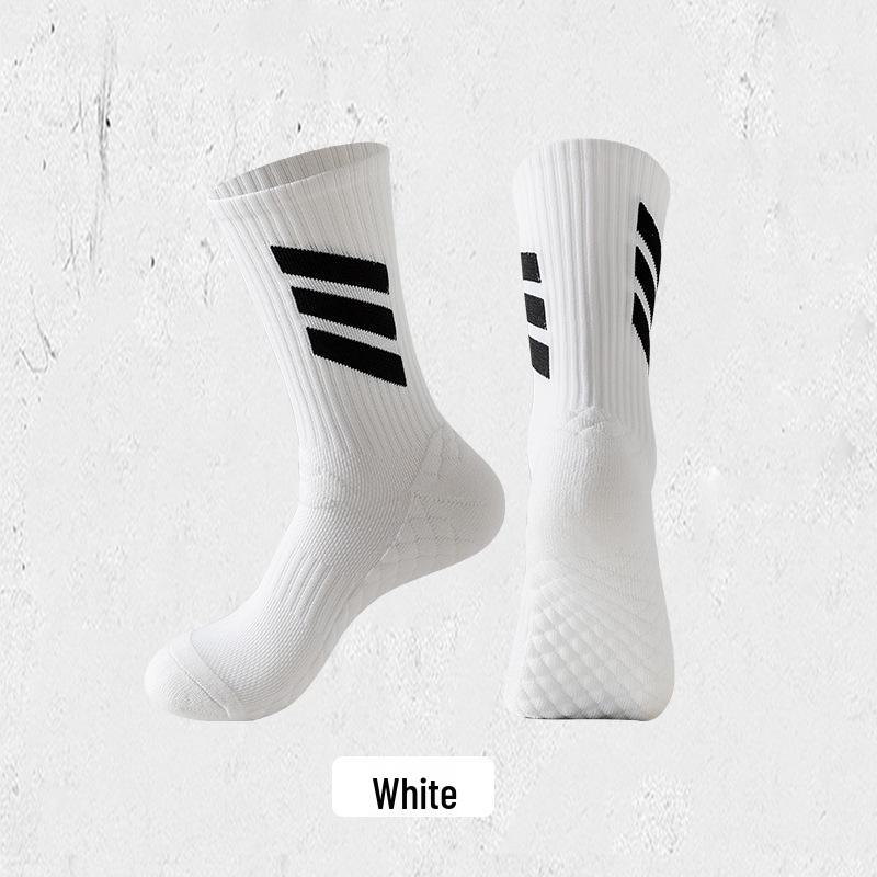 Elite Grip Basketball Socks - Anti-slip, Thick Terry Bottom, Mid-Calf & Over-the-Calf Options for Fitness and Running
