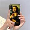 Custodia per Telefono Mona Lisa Per Redmi 5 6 7 8 9 10 Plus Pro 6 7 8 9 A GO K20 K30 K40 Pro Plus F3 Fundas