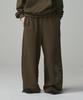KITTY POTTERY Street Lettering Embroidered Jogger Pants Melange Grey