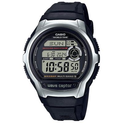[Casio] Zegarek Wave Ceptor Radio Zegarek Super Illuminator Typ (Światło LED o wysokiej jasności) WV-M60R-1AJF Męskie Czarne