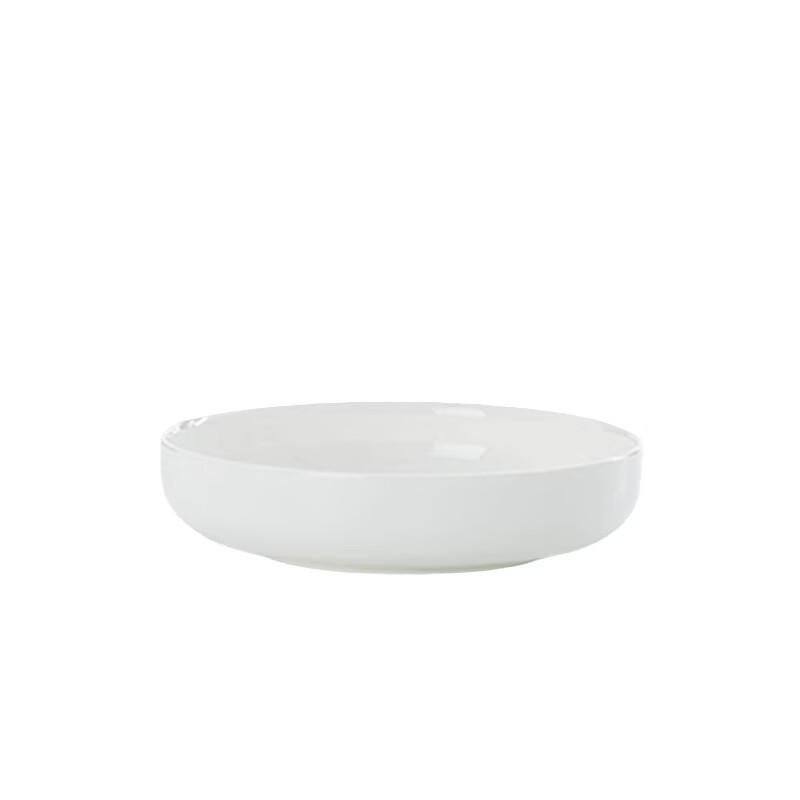 

Zhi Shi White Underglaze 10-inch Ceramic Dumpling Plate