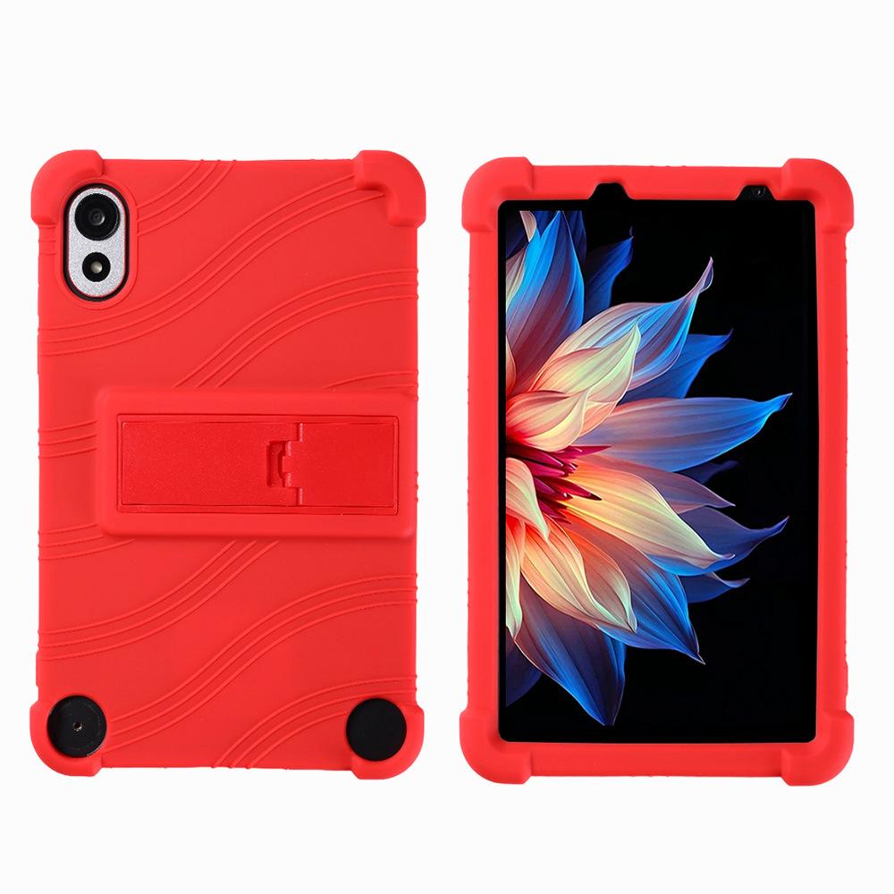 TechLife Pad Lite 8 İnç Sıvı Silikon Düşmeye Karşı Korumalı Standlı Kılıf