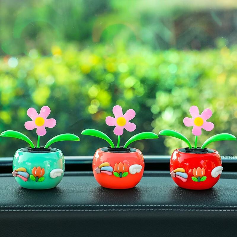 Fumade Car Sunflower Ornaments Set