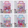 2 Sheets/Bag Cartoon Stereo Bubble Sticker Princess Dress Up Kids Toy Sticker  Kids Prizes