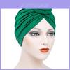 Turban a tinta unita per adulti, estate, protezione solare, traspirante, leggero