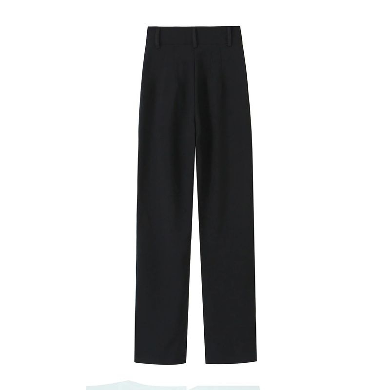 Jnleaog Autumn New Women's Clothing Fashion Style Stylish Fashion All-Matching Casual High-Waisted Trousers 2761048