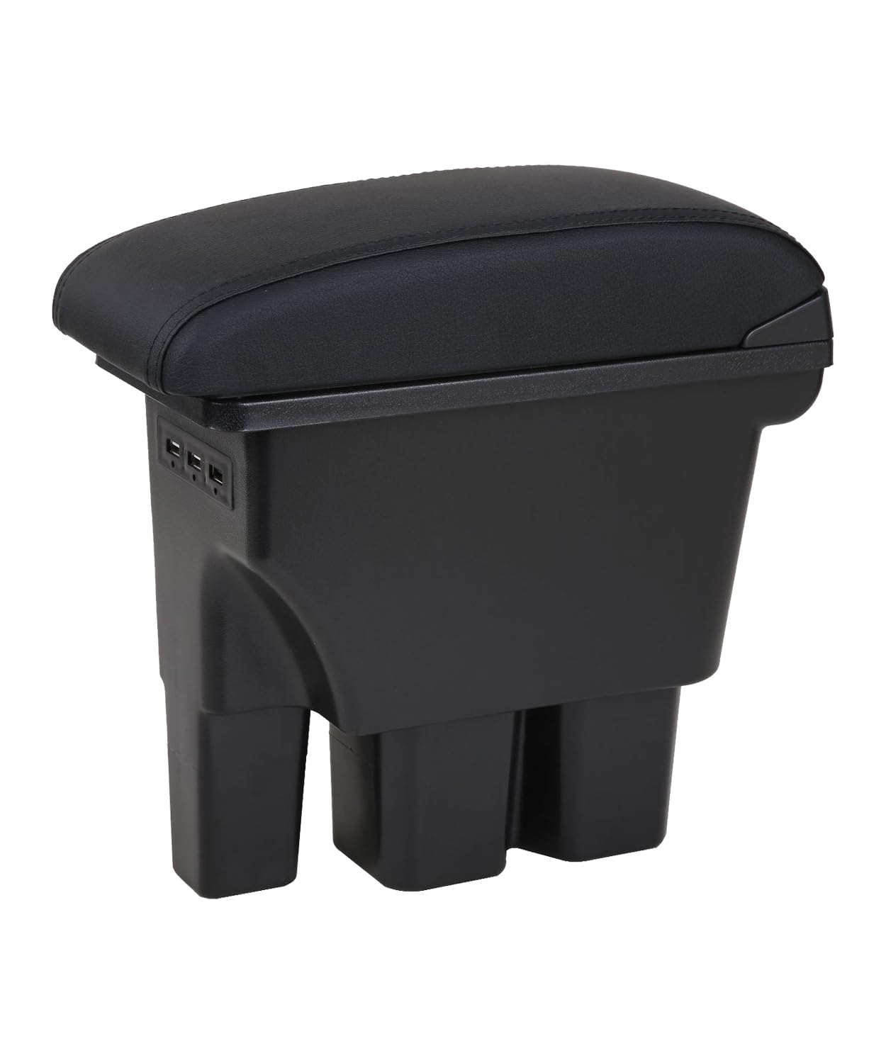 

BTtime Suzuki Jimny Compatible with JB64W and Black Leather Console Storage Compatible with OEM USB Easy for the New Jimny Armrest, JB74W, Box, Box,