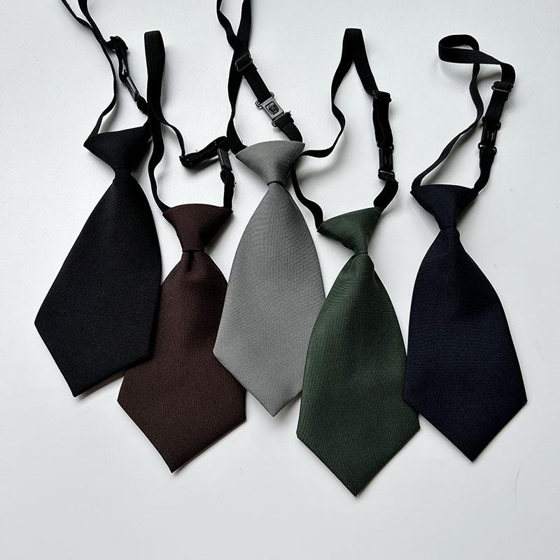 

Korean Style JK Plaid Bowtie for Women – Sweet & Cool No-Tie Shirt Decoration.
