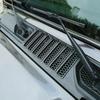 Front Engine Hood Air Vents Trim Cover for 18+ Jeep Wrangler JL JT Carbon Fiber