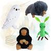 18/28cm Harry Potter Fantastic Beasts Plush Toy Hedwig Owl Black Duckbills Niffler Doll Soft Stuffed Animals for Gift