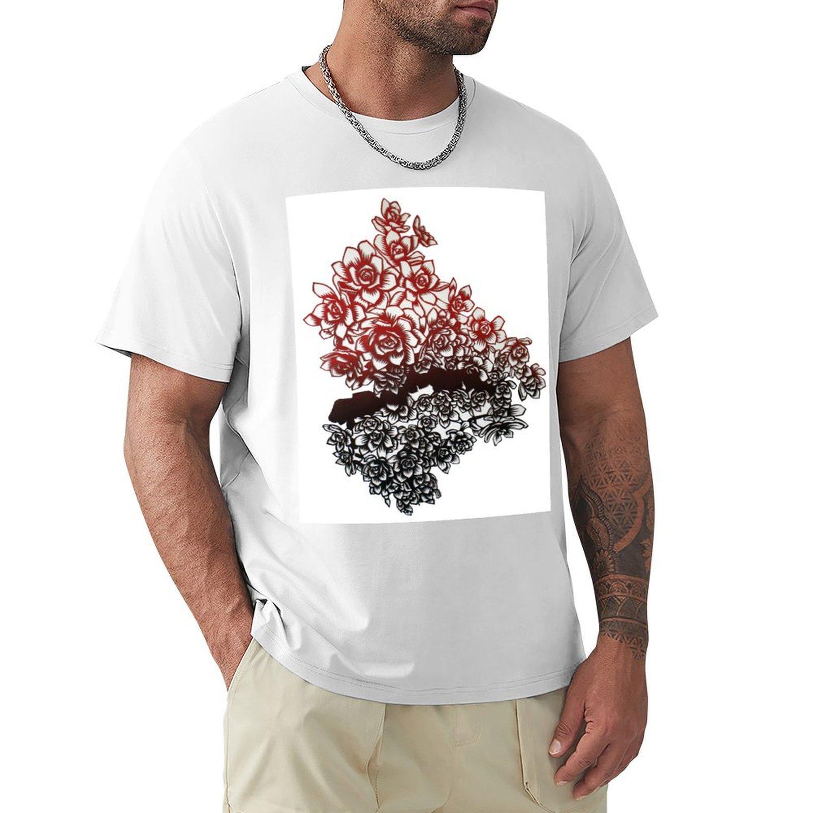 Two Tone Succulents TShirt funny gifts tshirts personalised shirts men graphic S