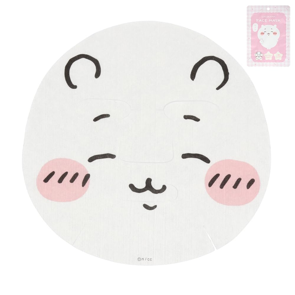 

Shobido Chiikawa Face Mask - 1 Sheet [All 3 Types]- Skincare Sheet Mask with Cute Characters Chiikawa