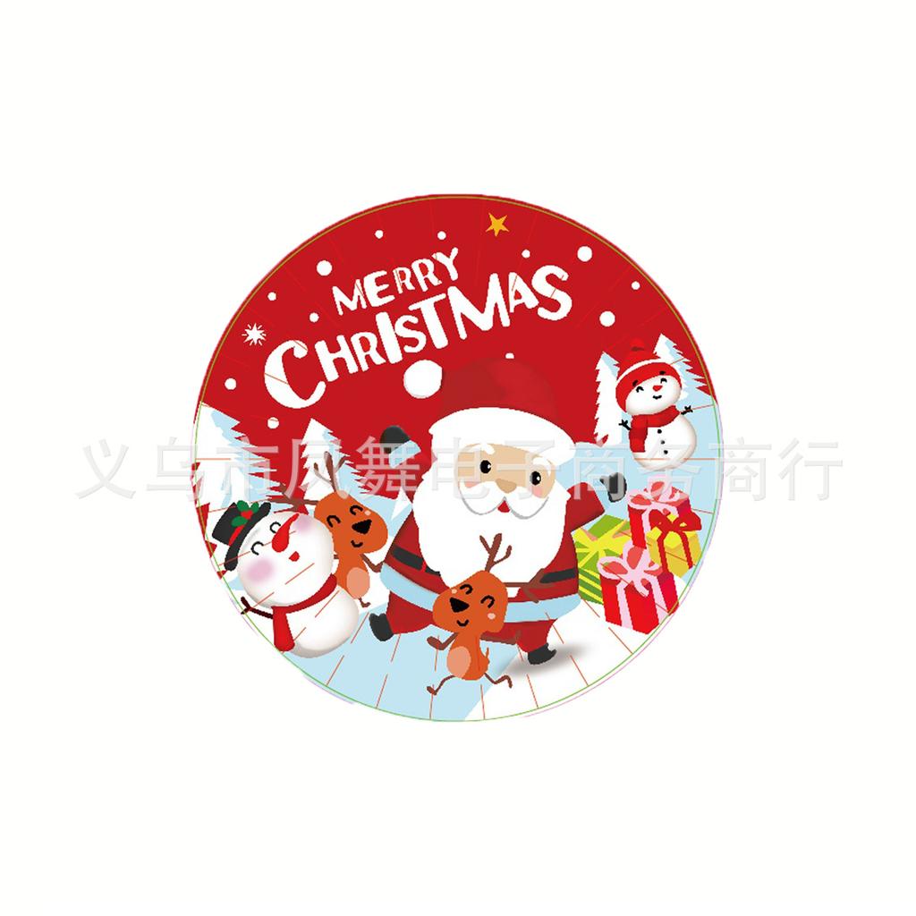 Foreign Trade Christmas Party Supplies Paper Plate Paper Cup Paper Towel Disposable Knife And Fork Birthday Set Tableware